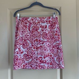 Paisley LOFT midi skirt size 0